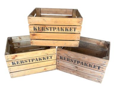 Pallet  Kerstpakket Fruitkisten 